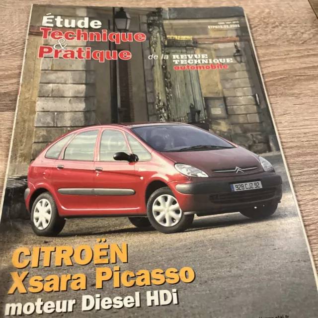 Revue technique CITROEN XSARA  PICASSO 2.0 HDi DIESEL