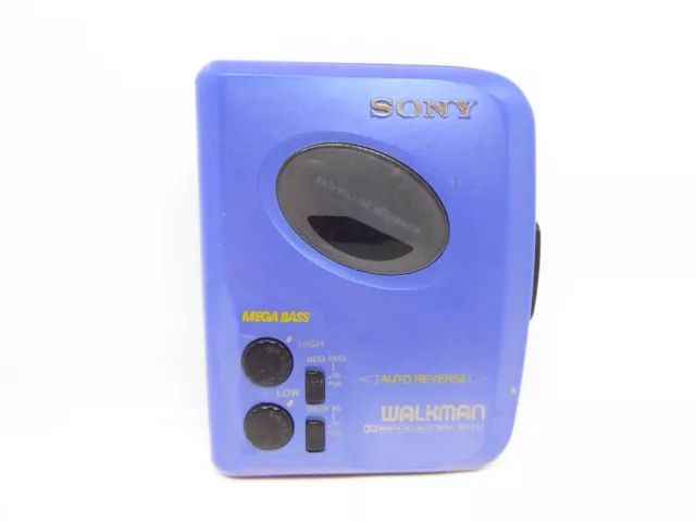 Sony - Walkman - Wm-Ex314 - Mega Bass - Pour Pieces / For Parts - Bleu / Blue