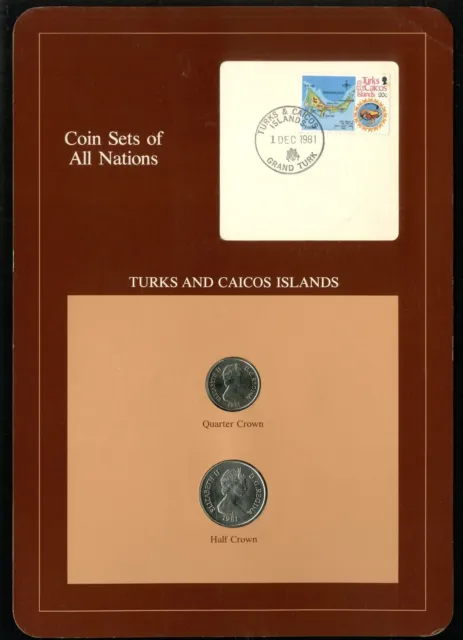 Turks and Caicos Islands: Coin Sets of All Nations 1981 - UNC