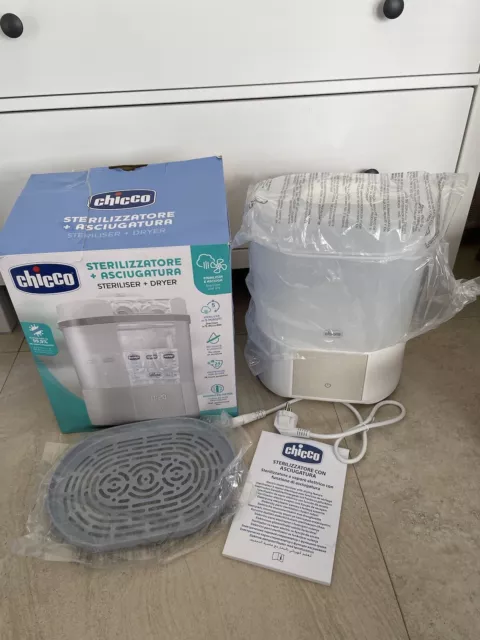 ✅Chicco Modularer Dampfsterilisator 3 in 1 Babyflaschen-Sterilisator