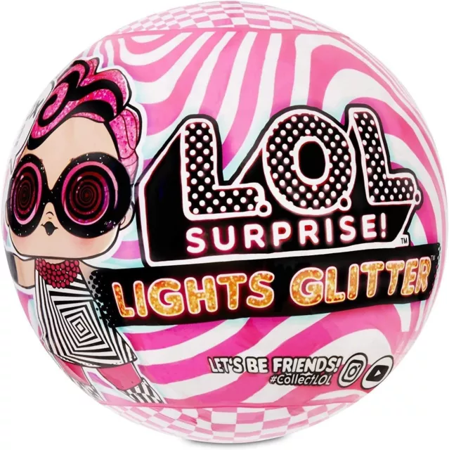 LOL Surprise Lights Glitter Series Ball Tots Doll - Sealed Gift Pack