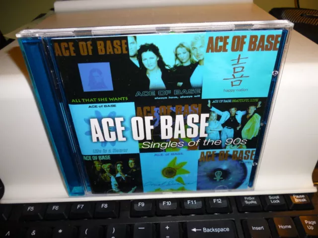 ACE OF BASE.  " SINGLES OF THE 90s "  CD UK 1999. POLYDOR LABEL. NM COND.