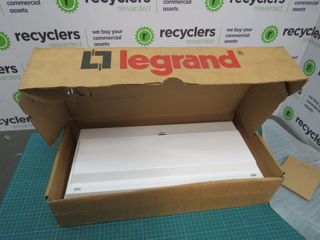 Legrand 607611 Unità di consumo in metallo 22M Dual RCD Semi MCU