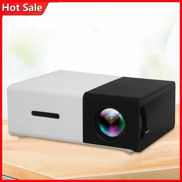 Proyector portátil LED LCD compatible con HDMI YG300 HD de bajo ruido para el hogar
