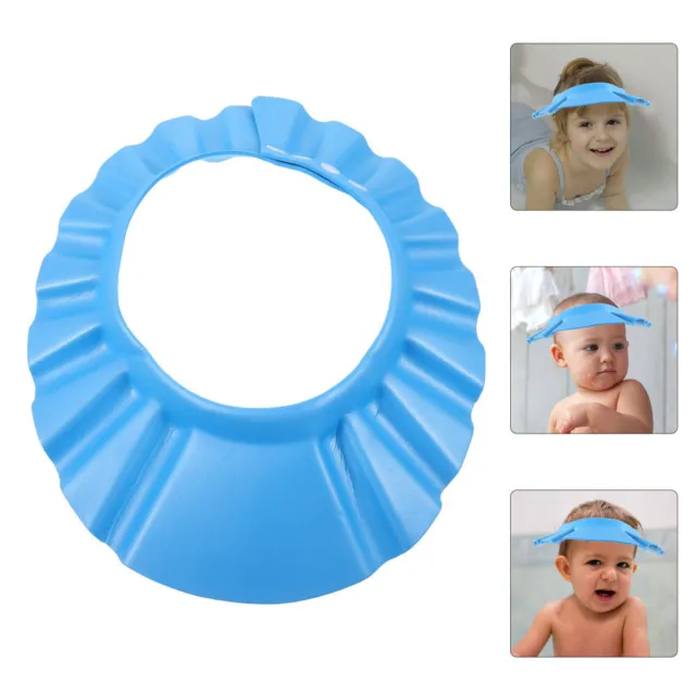 2 Count Polypropylene (pp) Baby Shampoo Cap Hair Washing Shield