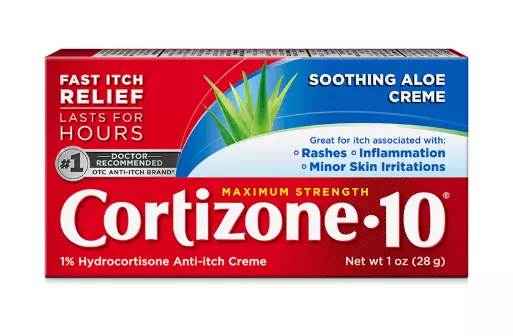 2PKCortizone MAX FUERZA CREMA Calmante AloeVera PSORIASIS 041167002100YN