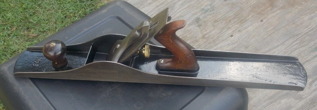 Stanley No.8 Corrugated Bottom Wood Plane 1892 Iron