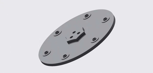 Messerscheibe 6 Compartment for Bosch Indego 300 350 400 500 700