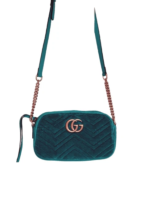 Gucci marmont velluto discount verde