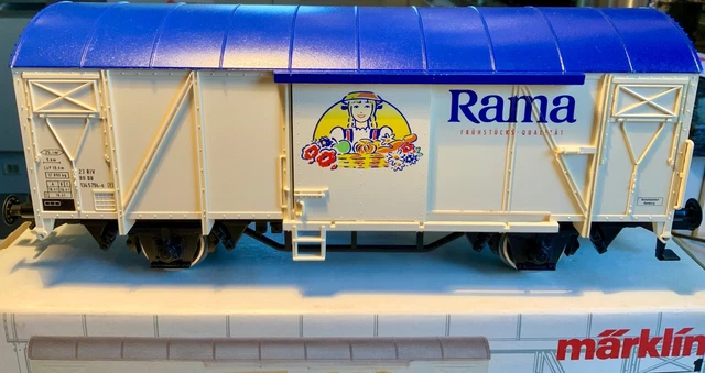 Wagon Märklin 85826 – échelle H0 – Marchandises RAMA – Occasion