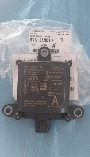 CENTRALINA SENSORE DISTANZA SUBARU N° 87613AN010 Usato