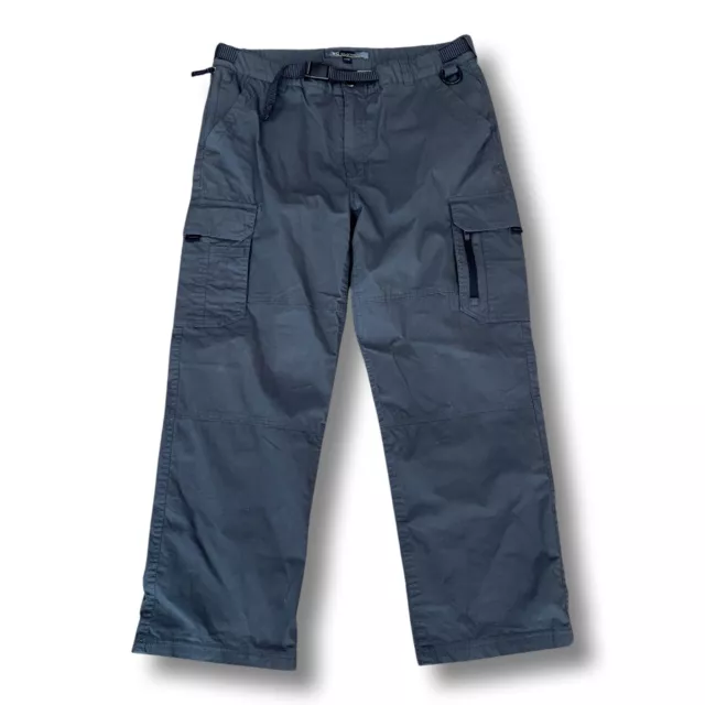 BC CLOTHING MEN'S Lined Cargo Hiking Pants Large 38x30 Gray $25.00 ...