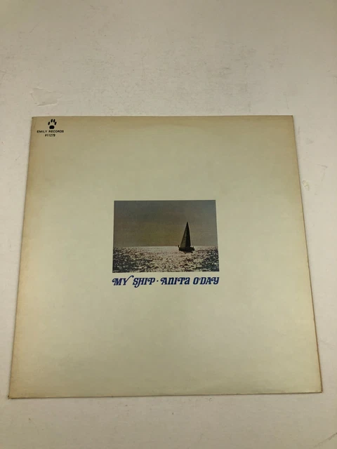 Anita O'day My Ship Emily Records Stereo 33 RPM 1979 #11279 Vinyl ER-11279-A