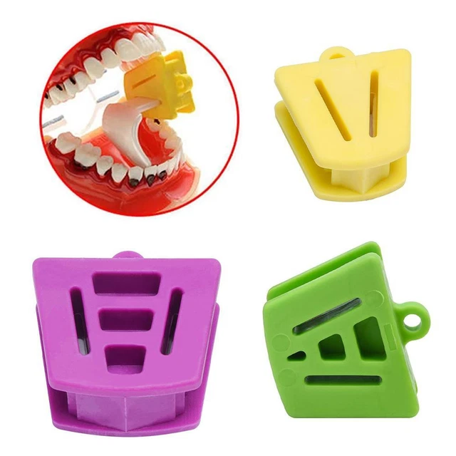 DENTAL OCCLUSAL PAD Teeth Prop Bite Rubber Opener Retractor Dental Tool