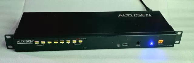 ATEN ALTUSCN MODEL KH1508Ai OVER THE NET 8-PORT CAT 5 HIGH DENSITY KVM SWITCH