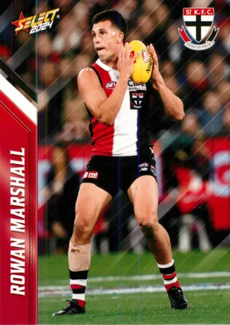 Carte AFL Select Footy Stars des St Kilda Saints 2024 - Rowan Marshall