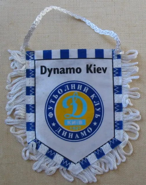 Dynamo Kiev Ukraine Vintage Fanion Club Football 2