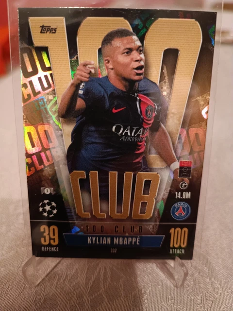 FOOTBALL/SOCCER | Kylian Mbappé Topps Match Attax 2021/22 Pro Elite Shield #SH 10 | | Sportovní sběratelské karty