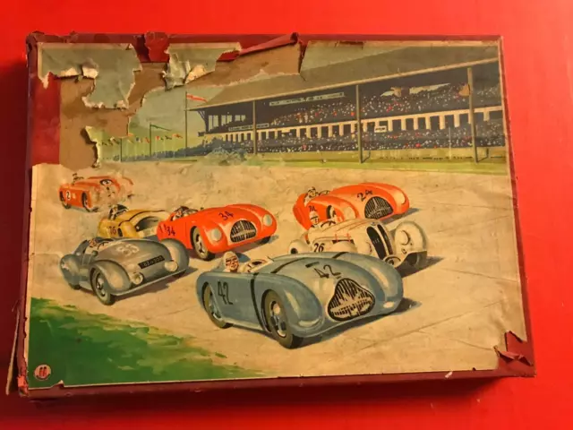 Altes Brettspiel Autorennen am Nürburgring Nürburg Spiele Veritas Spiele Schmidt