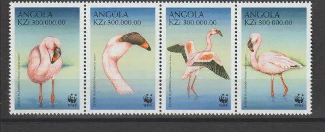 Angola 1999 Wwf Sg 1402/5 Nuovo Di Zecca