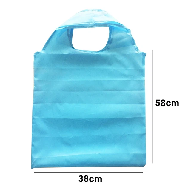 Tragbare faltbare Öko -freundliche Nylon -Einkaufstasche Tasche Tasche 58 11