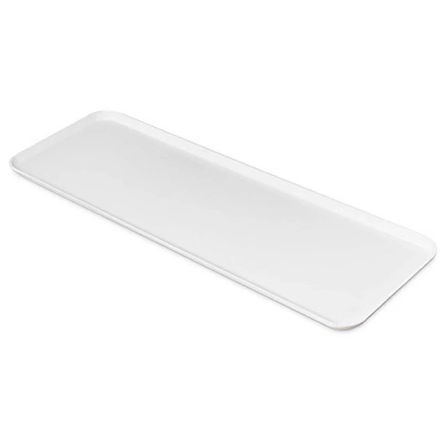 Carlisle 1030FMT301 10-1/2" x 30" Pearl White Market Tray