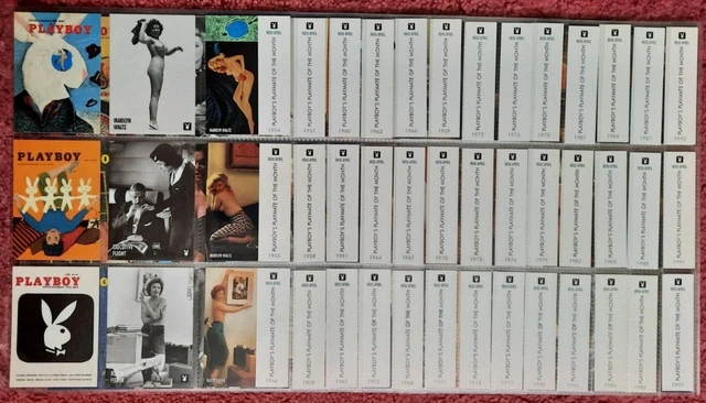 1995 Playboy MAY EDITION Centerfold Collector Cards. 36