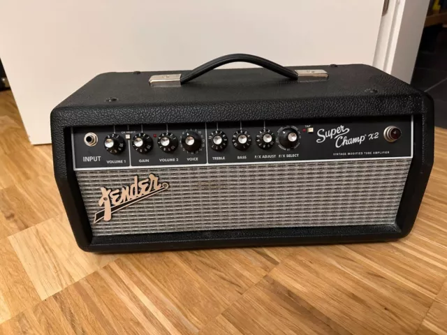 FENDER Super Champ X2 Head Amp Röhren Verstärker (Abholung)