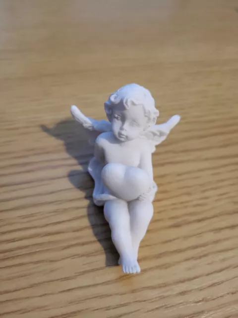 Puckator Resin Cute Mini Cherub Angel Heart Collectable Figurine Ornament New