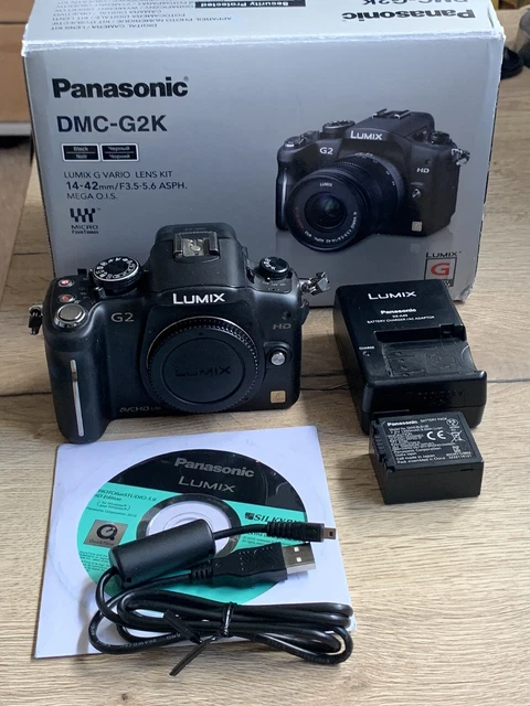 PANASONIC LUMIX DMC-G2 12Mp DSLR Mirrorless Boxed With