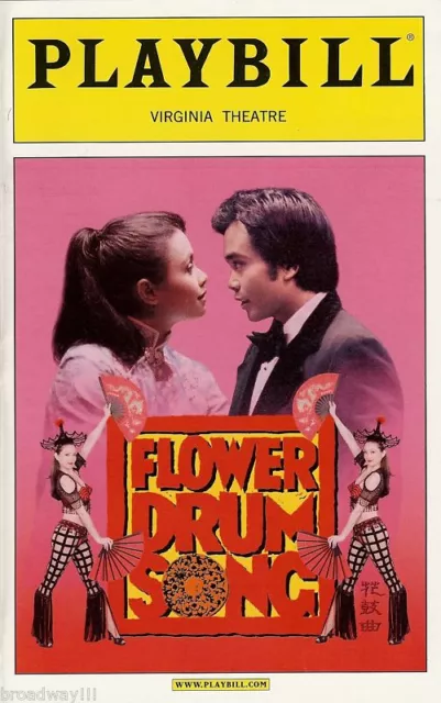 Lea Salonga "FLOWER DRUM SONG" Rodgers & Hammerstein / Alvin Ing 2002 Playbill