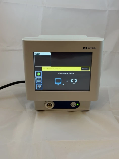 COVIDIEN BIS VISTA Bispectral Index Monitor 185-0151 EEG Brain ...