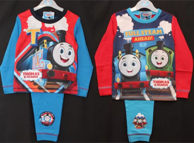 THOMAS THE TANK ENGINE Pyjamas / Boy's THOMAS PJs Sizes 18 months-5 years