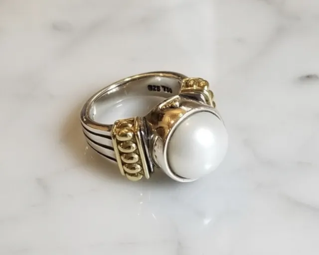 Lagos Luna Pearl Ring