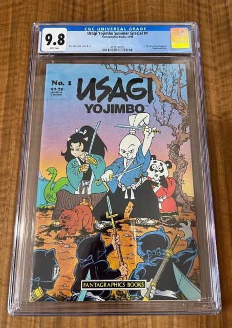 Usagi Yojimbo Summer Special #1, (1986, Fantagraphics) Stan Sakai Comic, CGC 9.8