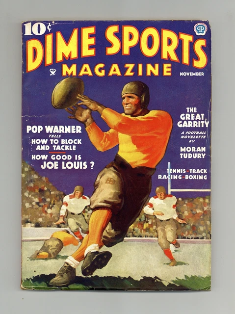 Dime Sports Magazine Pulp Nov 1935 Vol. 1 #5 VG