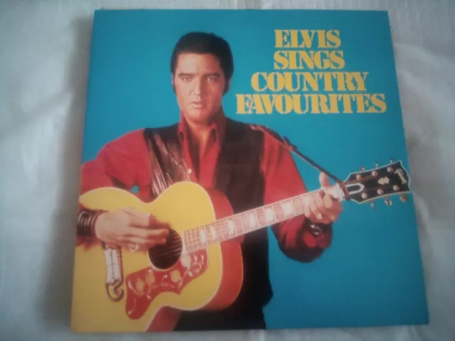 ELVIS PRESLEY Elvis Sings Country Favourites LP Readers Digest 1984 14trs exc