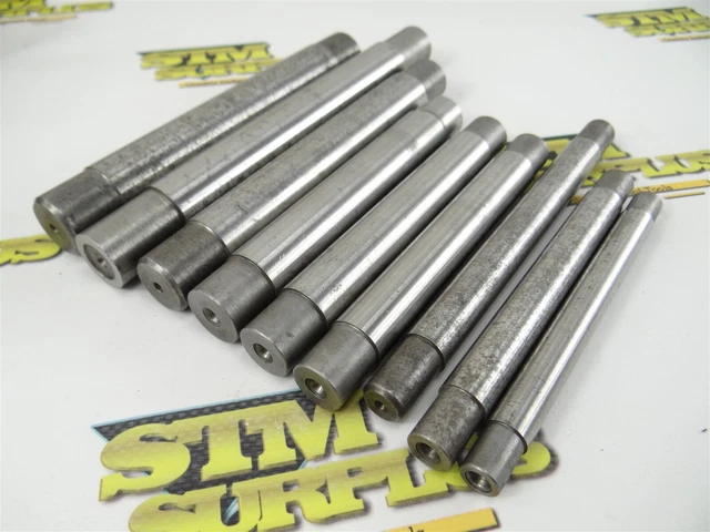 Lot Of 9 Assorted Lathe Mandrels 27/64" To 55/64" Diameters