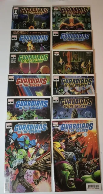 Guardians of the Galaxy #1-12 Marvel Comics Lot Donny Cates All NM