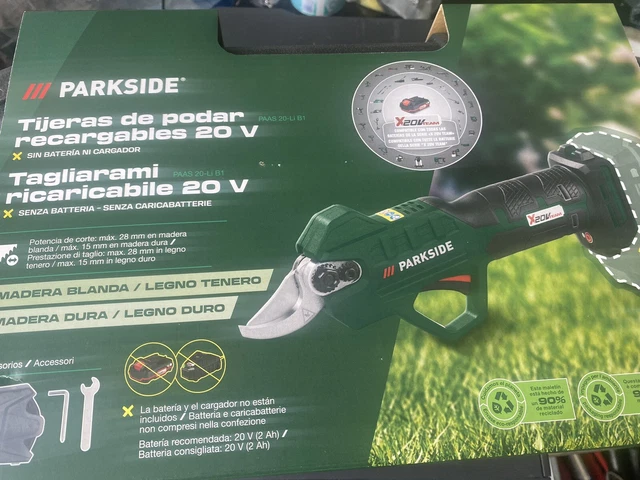 FORBICI ELETTRICHE PARKSIDE PAAS 20-Li B1 EUR 60,00 - PicClick IT