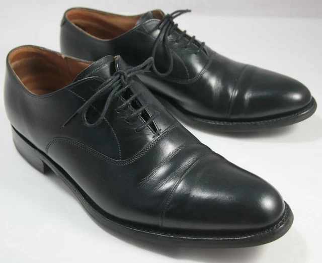 Scarpe Cheaney Lime Oxford Cap Toe nere taglia 8 - La fodera richiede attenzione