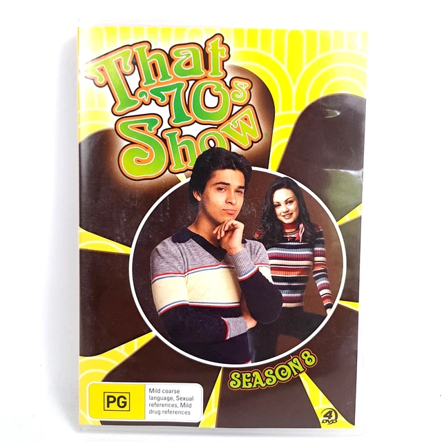 That 70s Show: Seasons 8 (DVD Region 4) Comedy Series - 4 Discs VGC