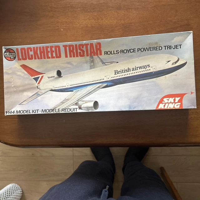 MAQUETTE AIRFIX 1/144 Serie 4 N° 04170 Boeing 707 British Airways EUR