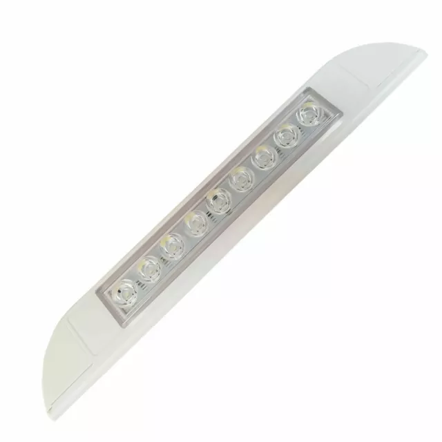 LED Awning Light 12V Angled Waterproof 256mm Exterior Caravan Door Strip Lamp