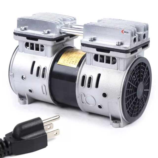 Piston Suction Vacuum Pump Electric Piston Oilless Diaphragm Vacuum Pump 550w