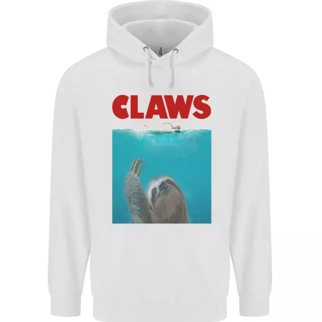 Claws Funny Sloth Parody Childrens Kids Hoodie