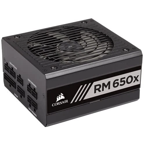 Corsair RM650x Alimentatore PC, Completamente Modulare, 80 Plus Gold, 650 Watt, 2