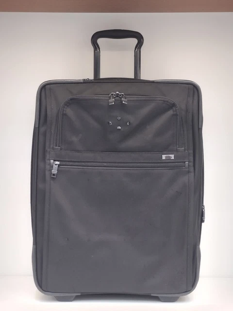 TUMI  cabin carry on Alpha luggage in ballistic nylon in Black