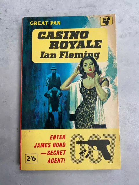 Very Good CASINO ROYALE First EDITION 1st/12th 1963 PAN IAN FLEMING James Bond