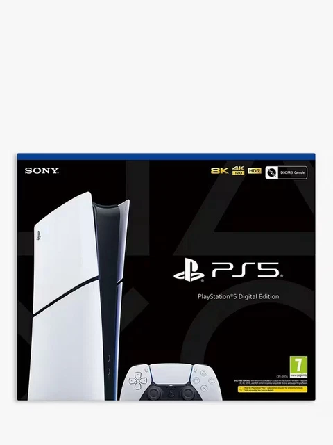 SONY PS5 SLIM Digital Edition 1TB Video Game Console - White £229.52